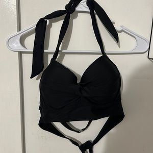 Black Bathing Suit Top